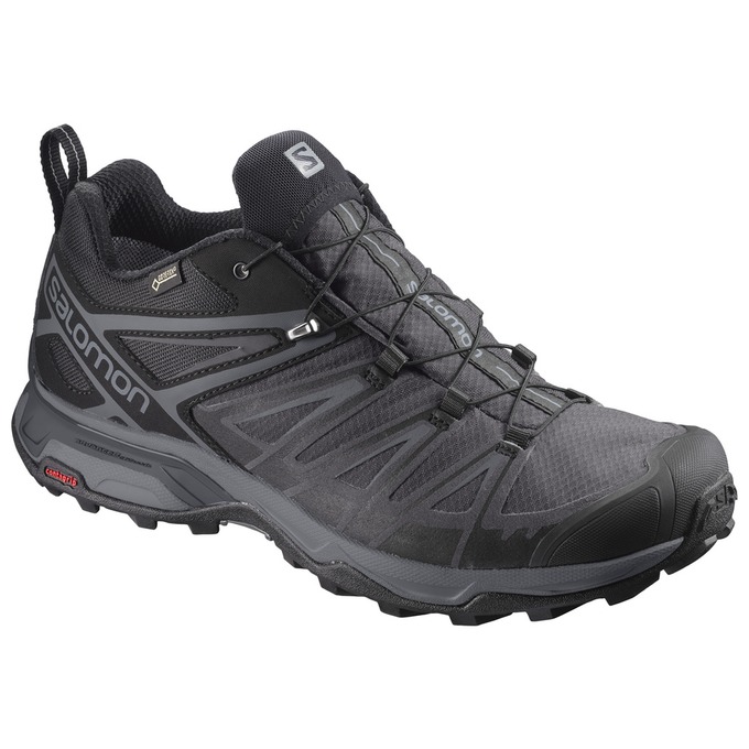 Zapatillas Trekking Salomon Hombre Negras - Salomon Argentina X ULTRA 3 GTX® ,328796-YOX